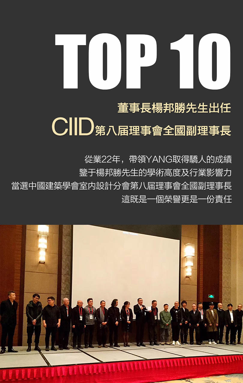 董事长杨邦胜先生出任CIID第八届理事会全国副理事长